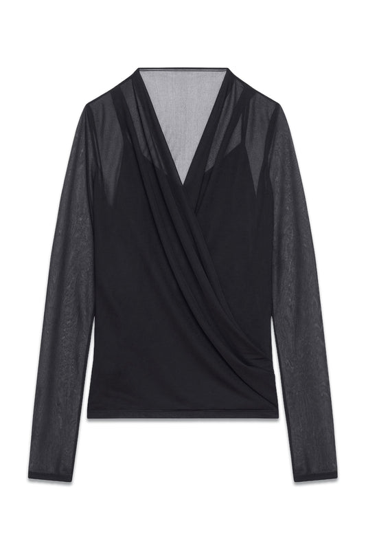 Draped Blouse In Jersey
