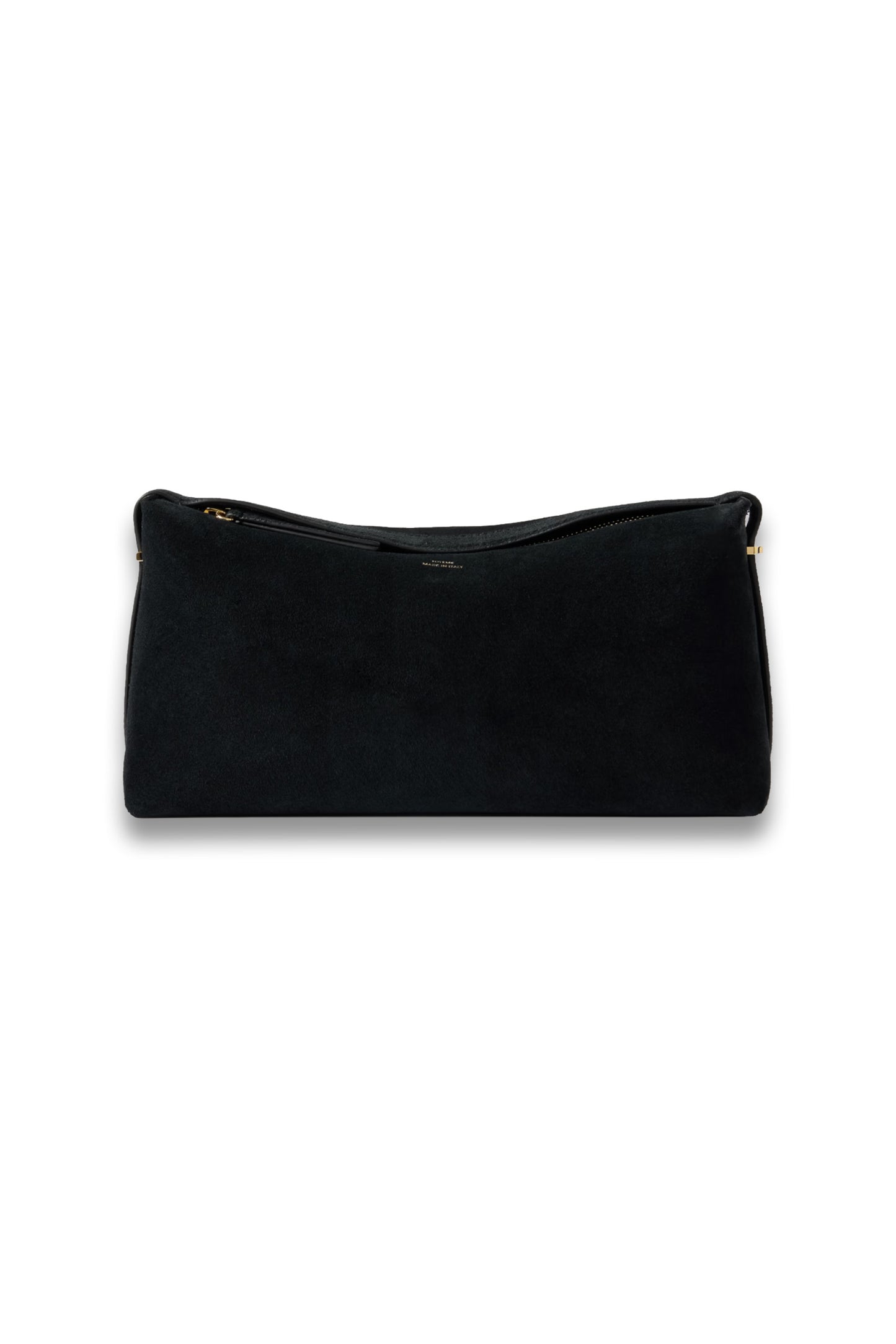 Scoop Suede Clutch