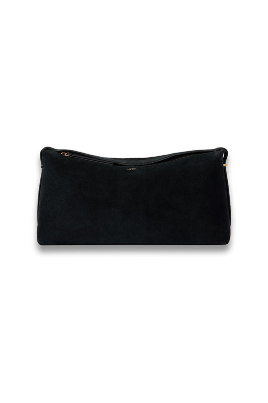 Scoop Suede Clutch