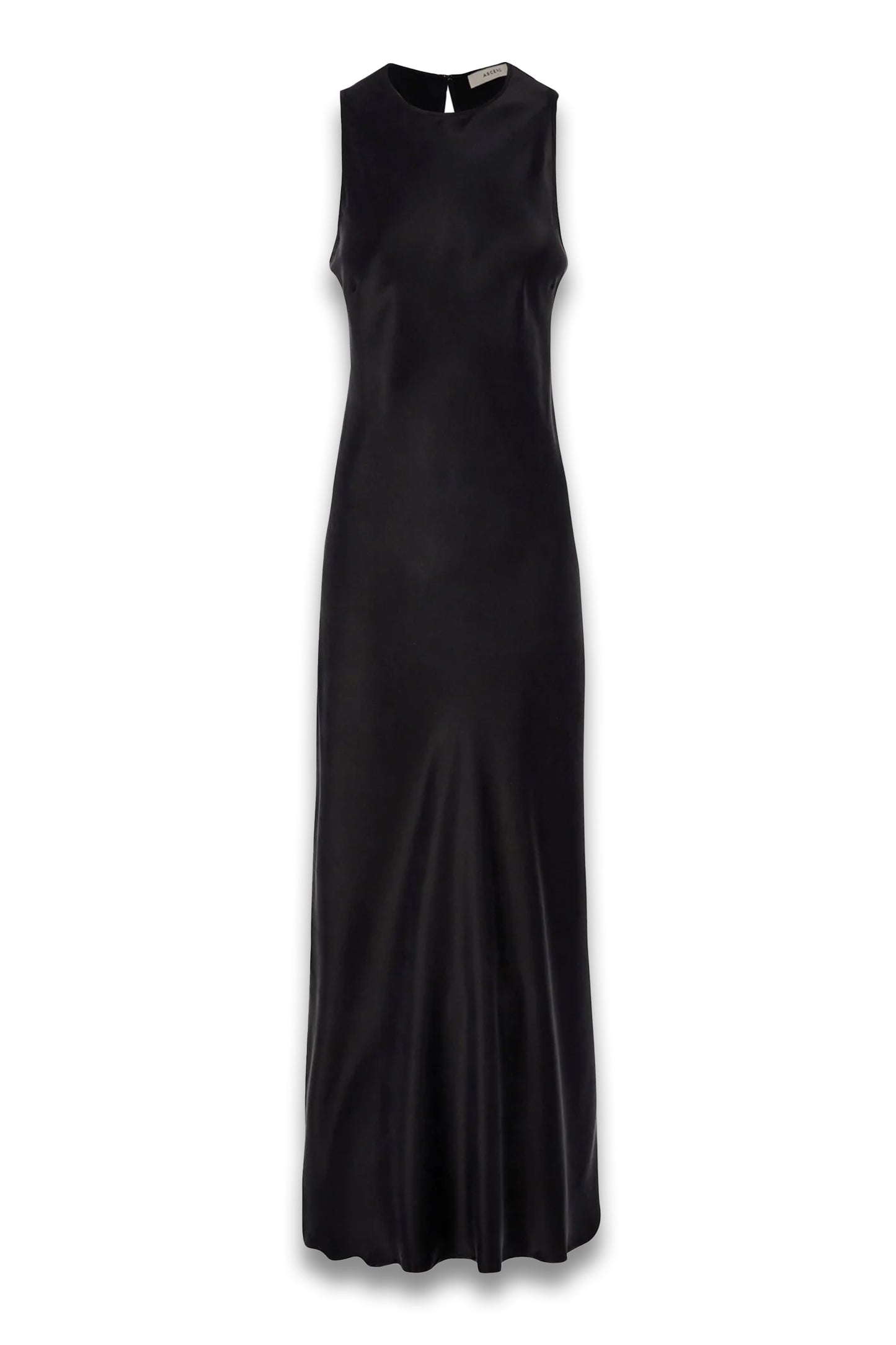 Valencia Slip Dress Black Silk