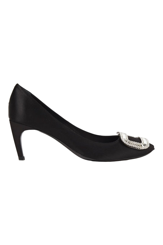 Belle De Nuit Embellished Satin Pumps