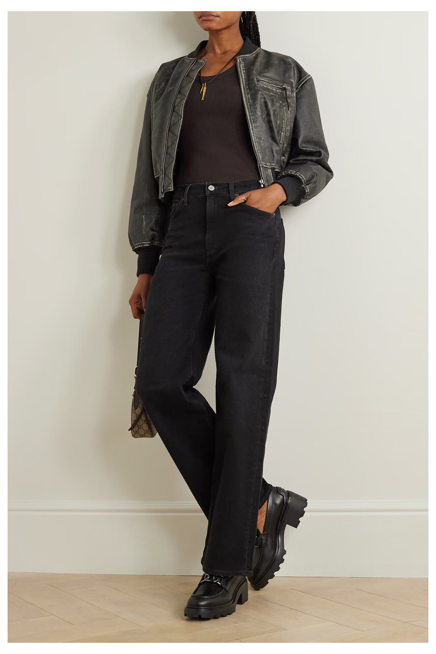 Harper Mid-rise Straight-leg Organic Jeans