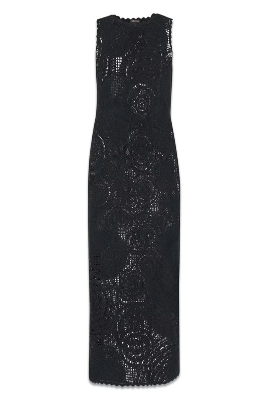 Crochet Circle Maxi Dress