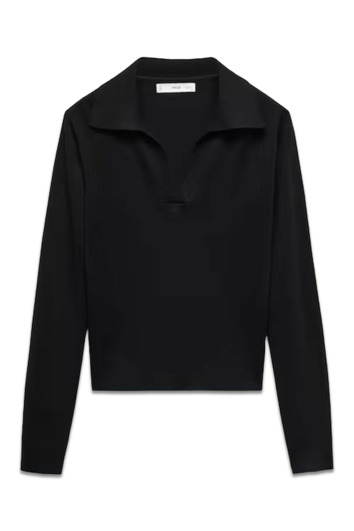 Knitted Polo Neck Sweater