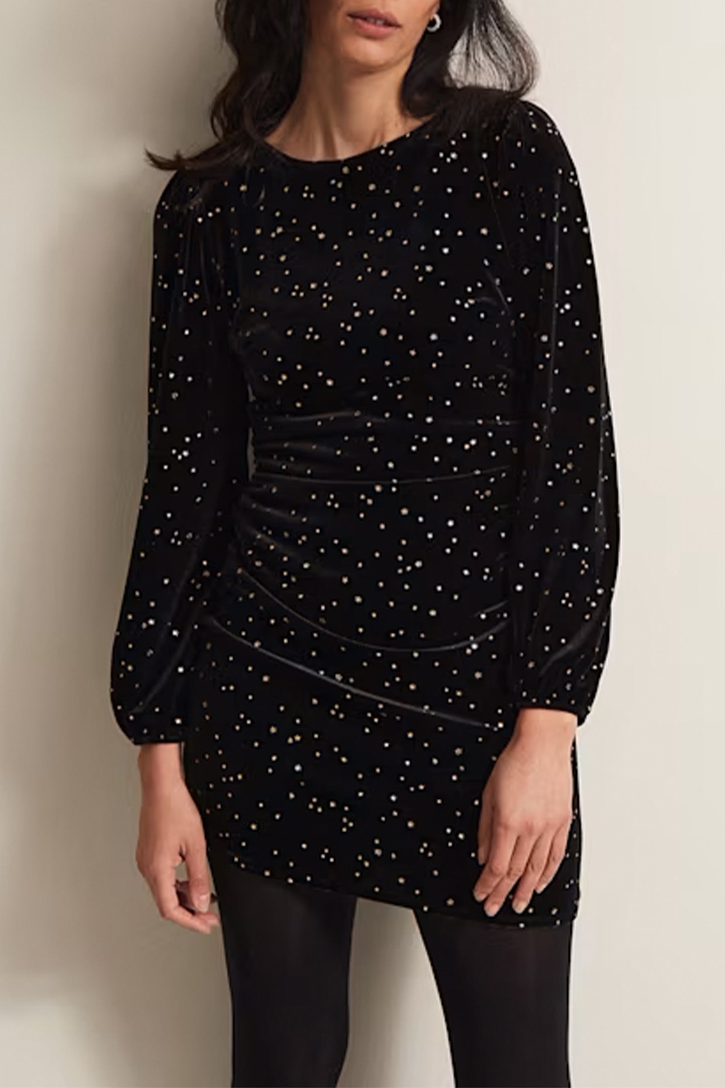 Adele Velvet Mini Dress