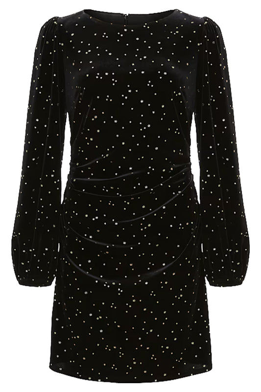 Adele Velvet Mini Dress
