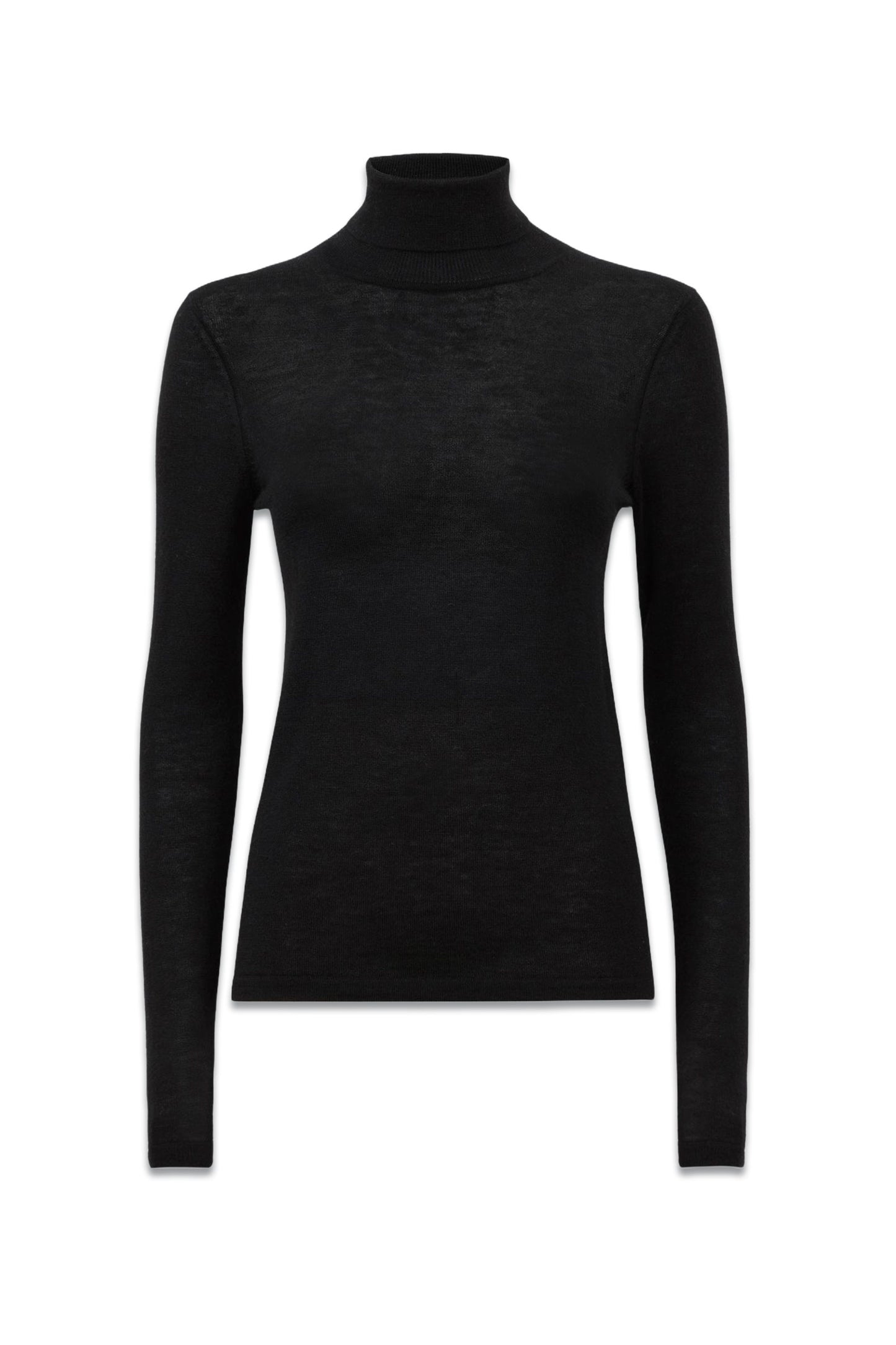 Hazel Atelier Cashmere Funnel Neck Top