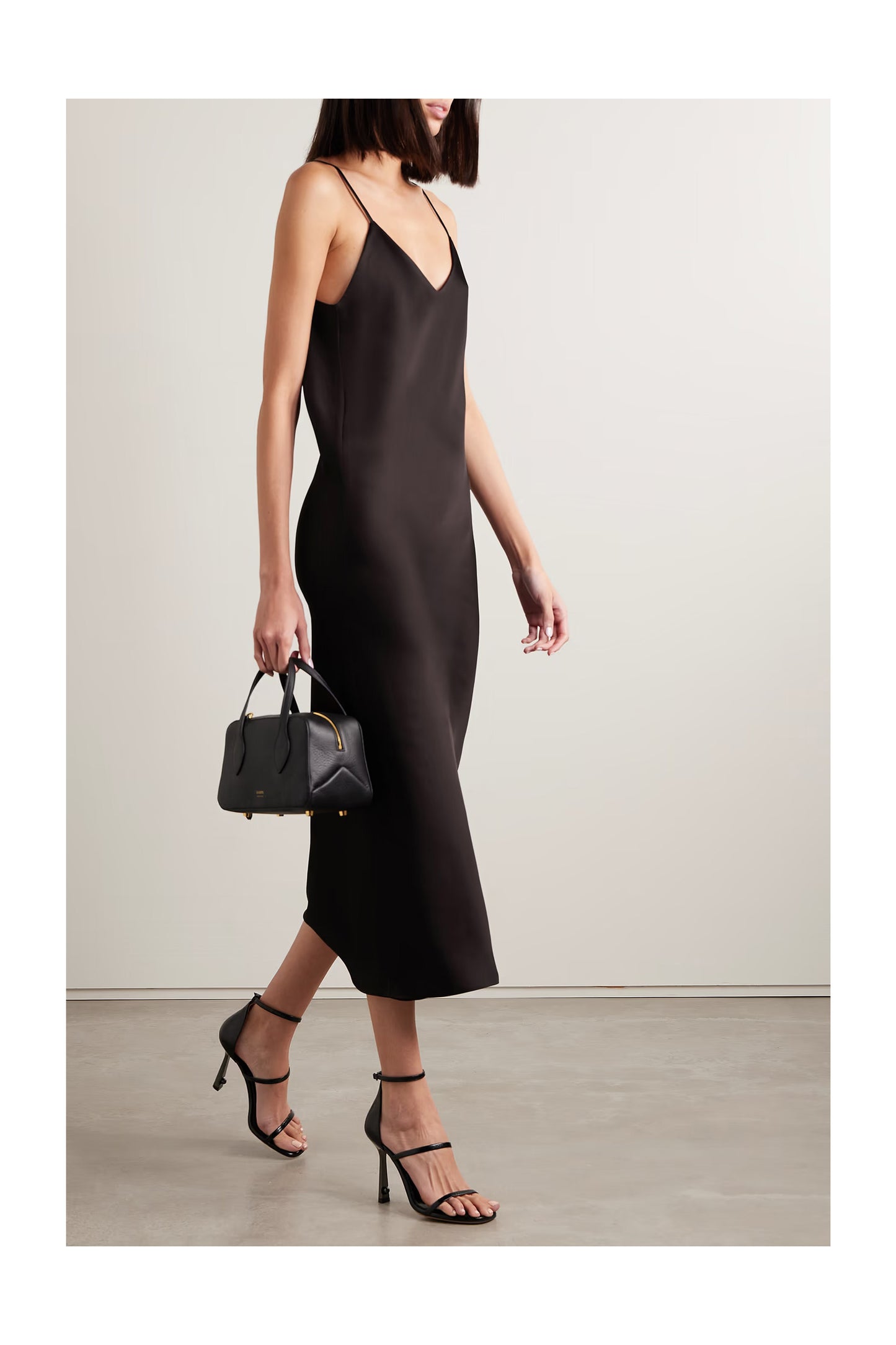 Satin Midi Dress