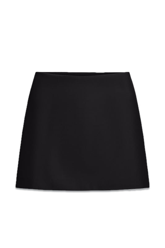 Charchi Skirt, Matte Black