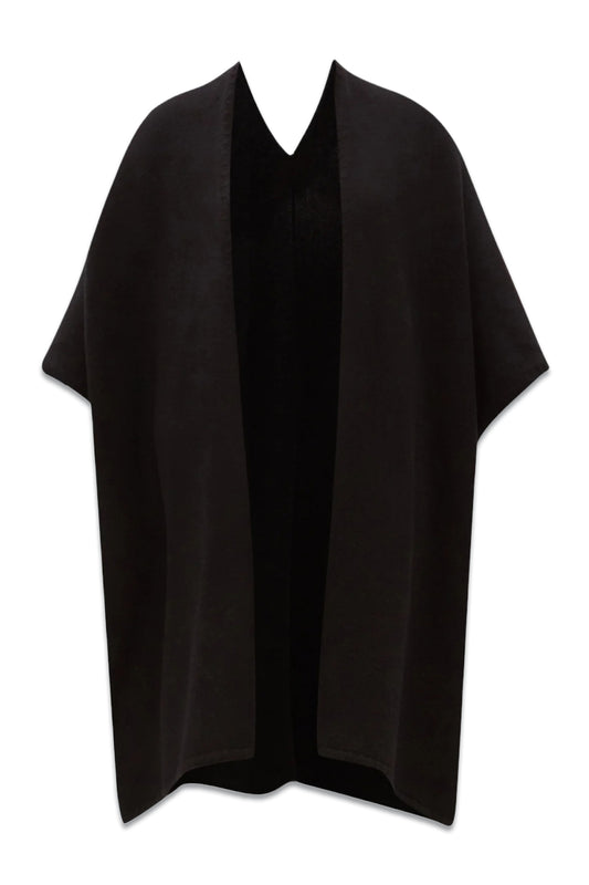 Responsible Cashmere Whip-stitch Blanket Cape