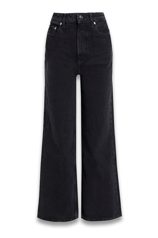 High-rise wide-leg jeans