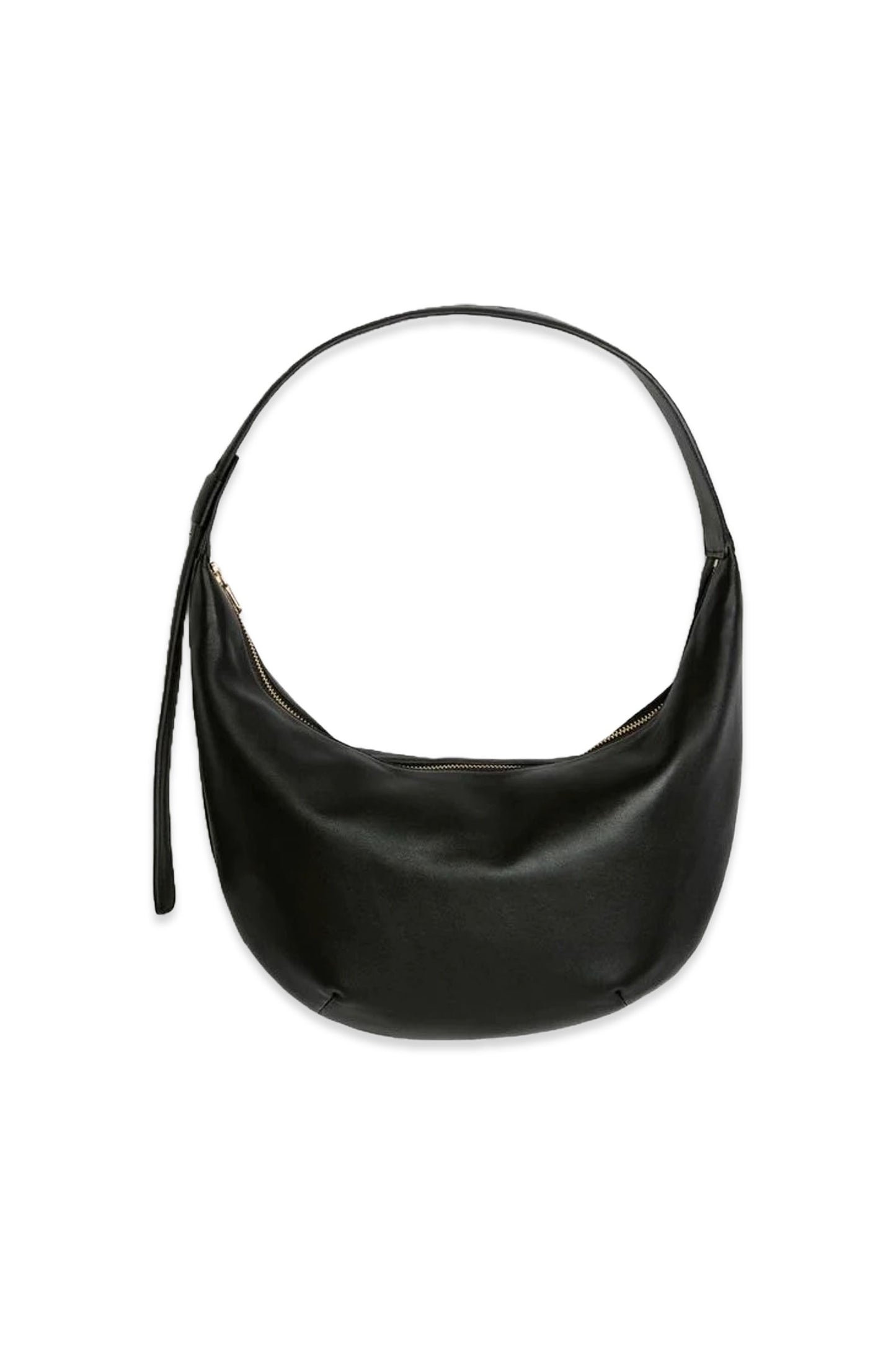 Mid Size Curved Shoulder Bag