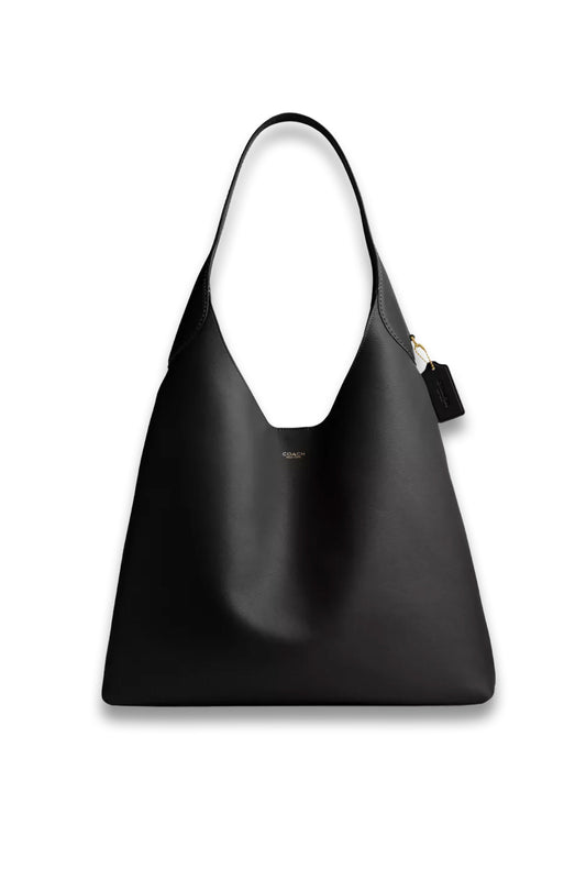 Brooklyn Branded Leather Shoulder Bag