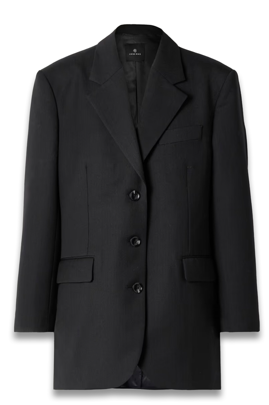 Sara Oversized Woven Blazer