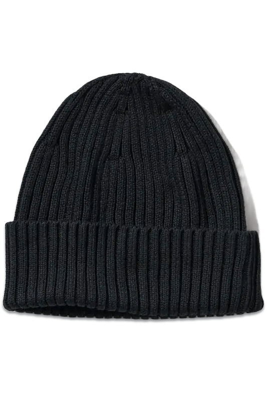 Cotton Ribbed Beanie Hat
