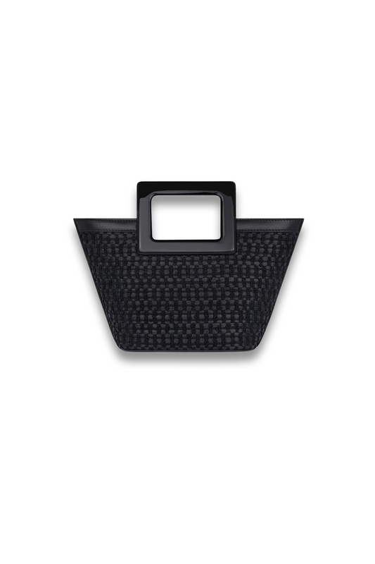 Baby Riviera in Black Raffia