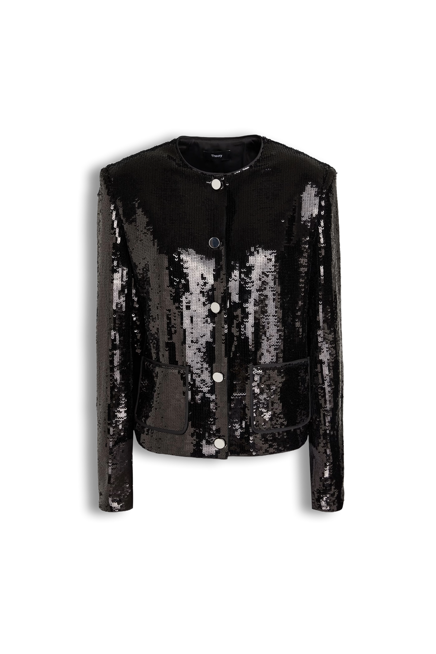 Sequined Satin Jacket