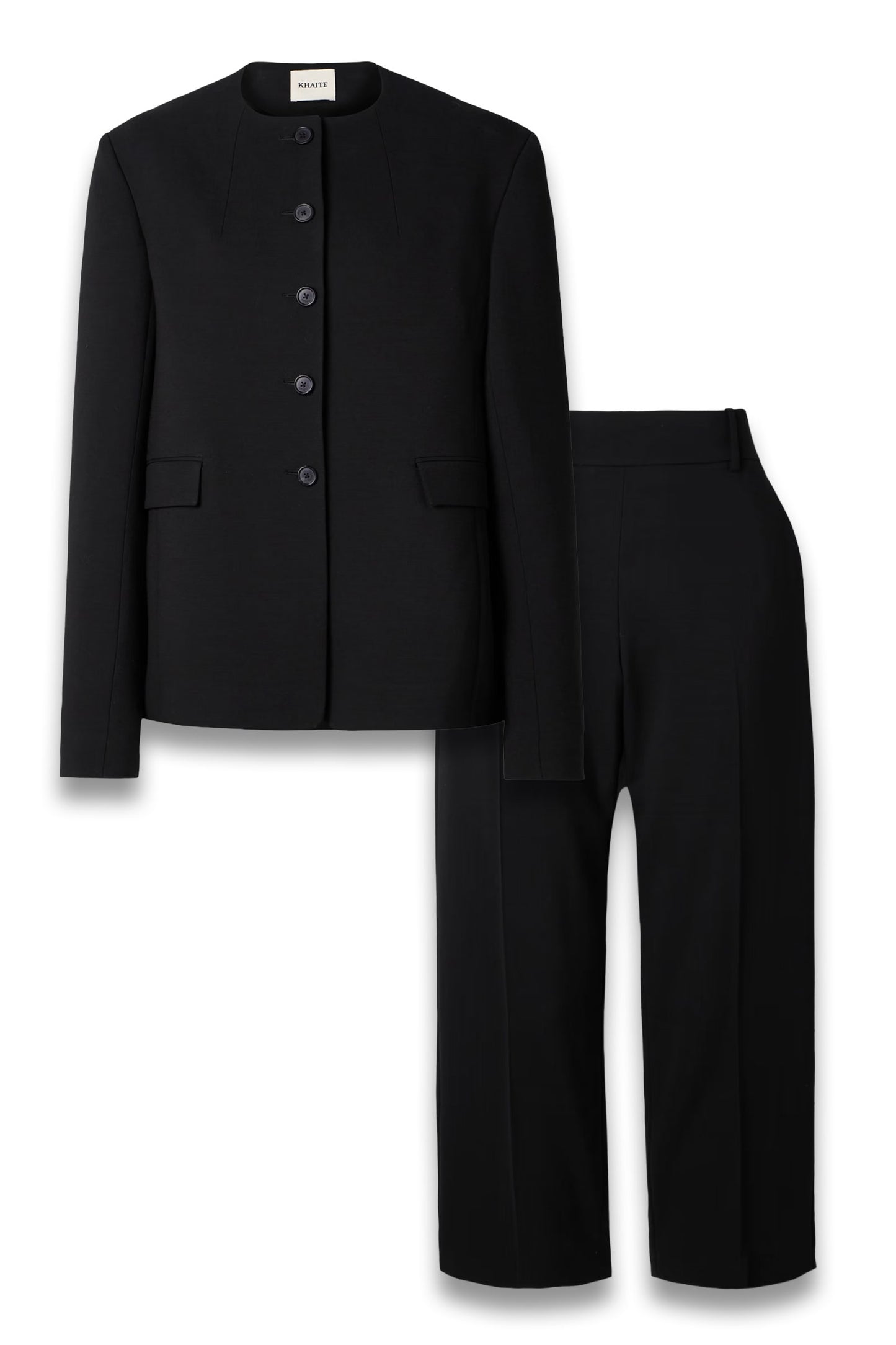 Jameson Crepe Jacket And Callen Crepe Straight-leg Pants