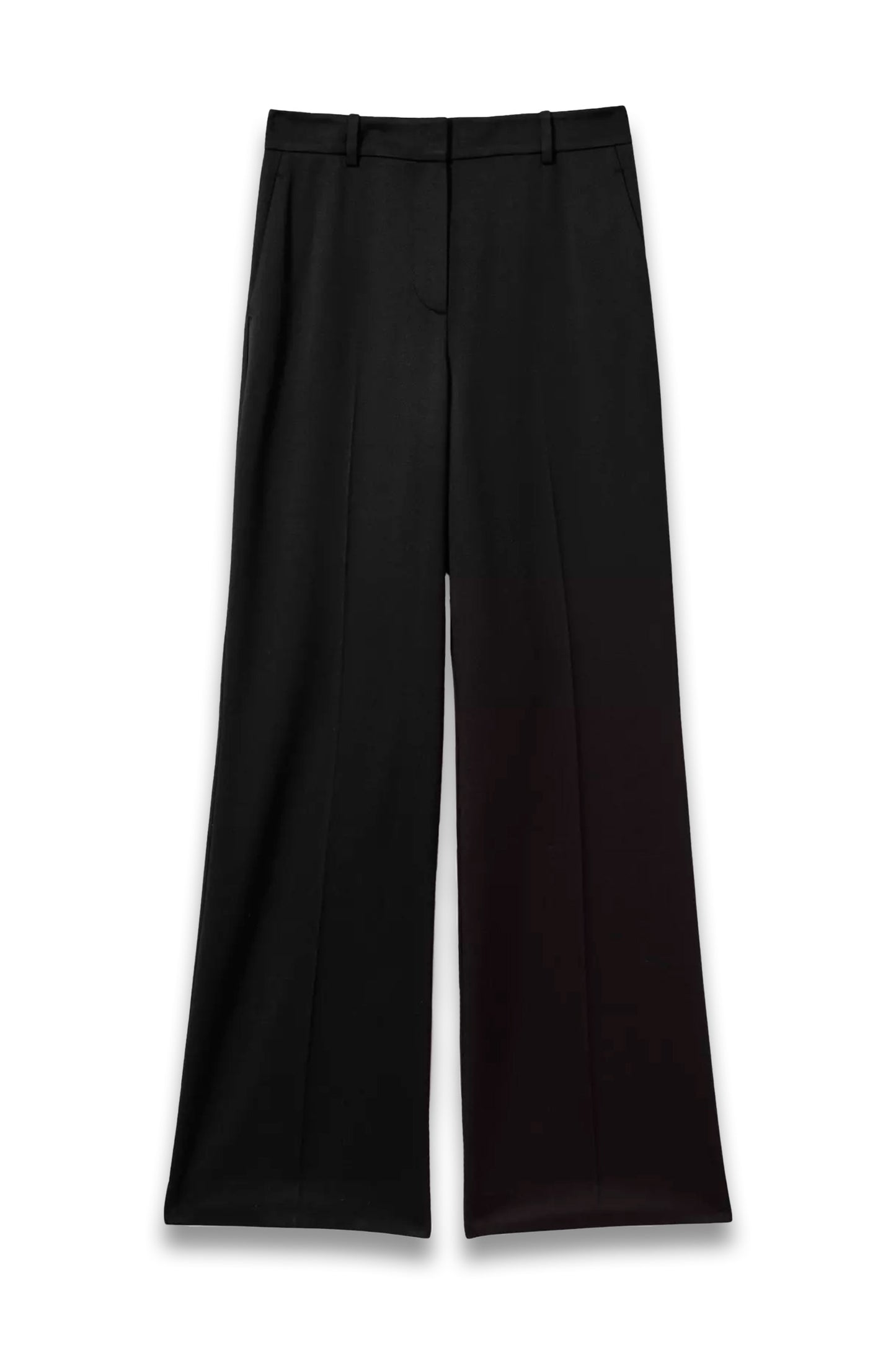Millie Wide-Leg Tailored Trousers in Black