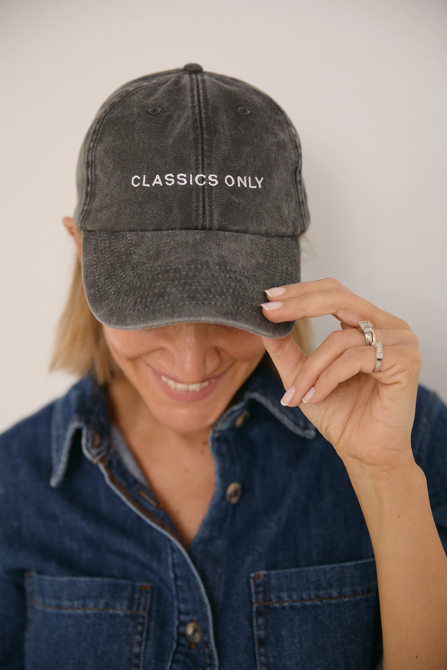 "CLASSICS ONLY" Anniversary Black Cap