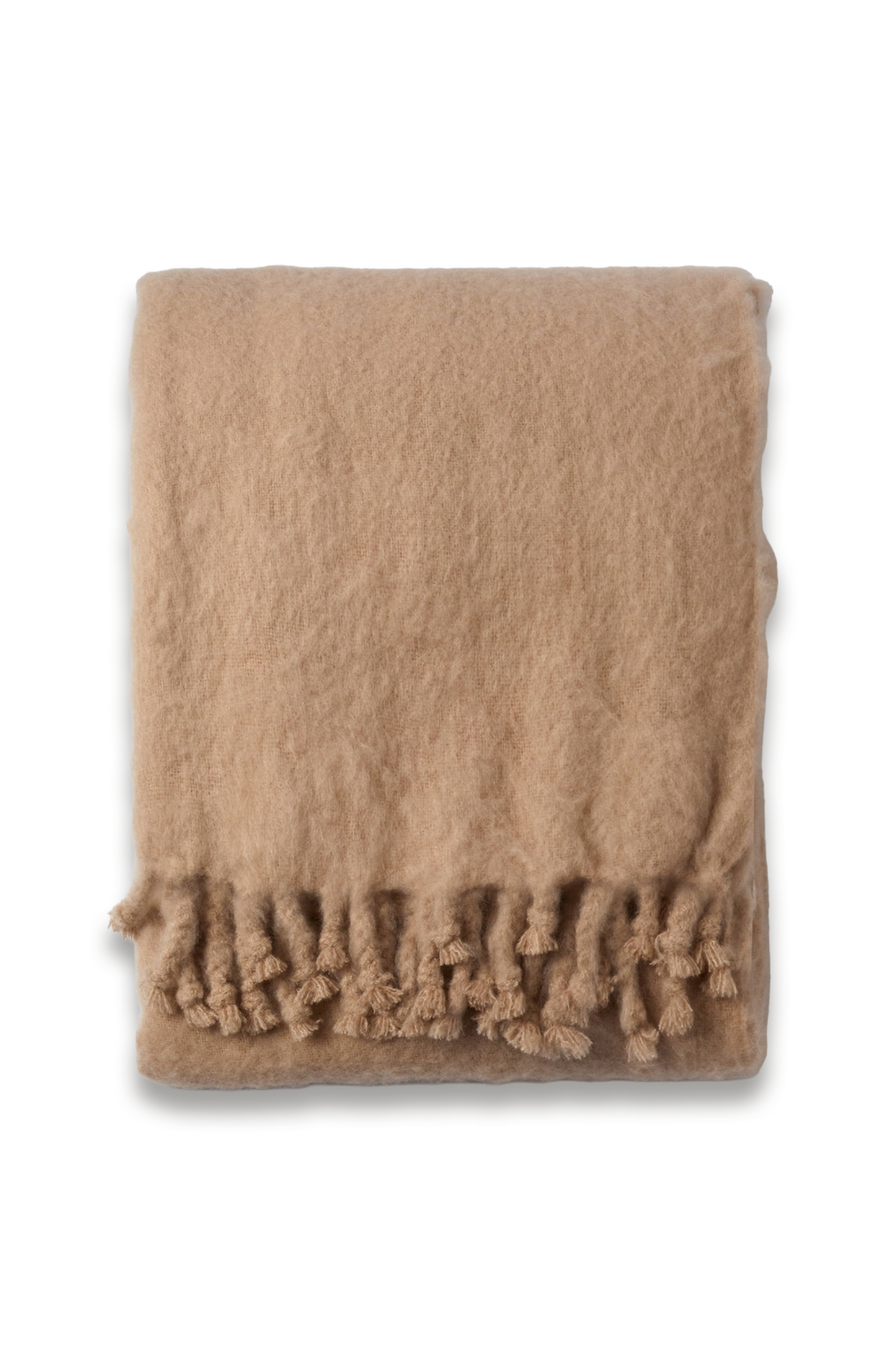 Handwoven Solid Mohair Blanket (118in/3m)