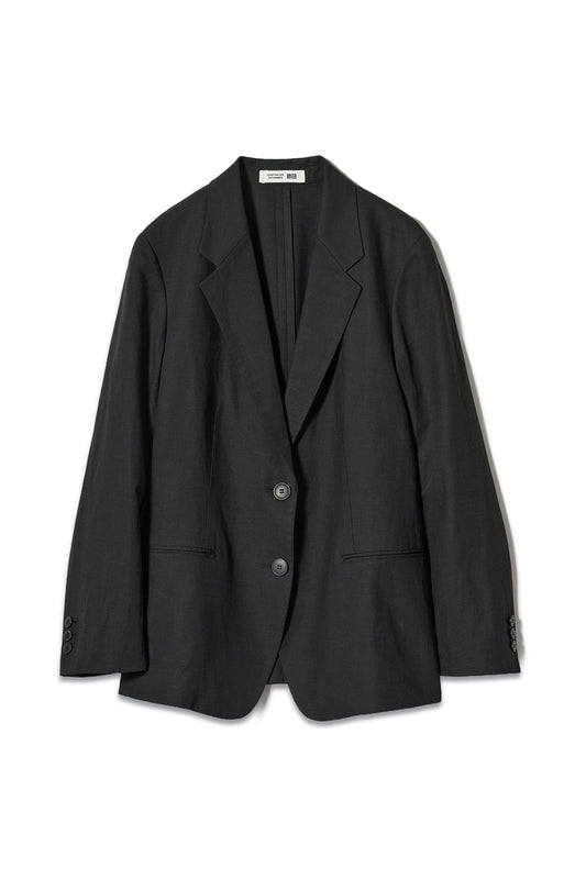 Linen Blend Blazer Jacket