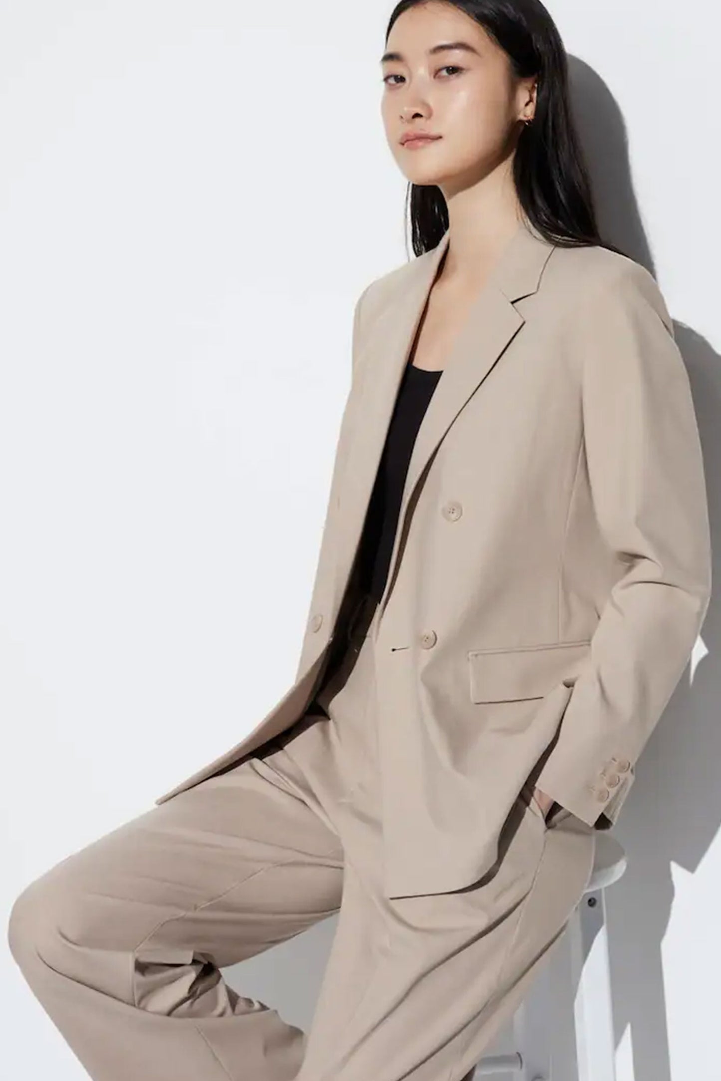 Double Breasted Blazer Jacket