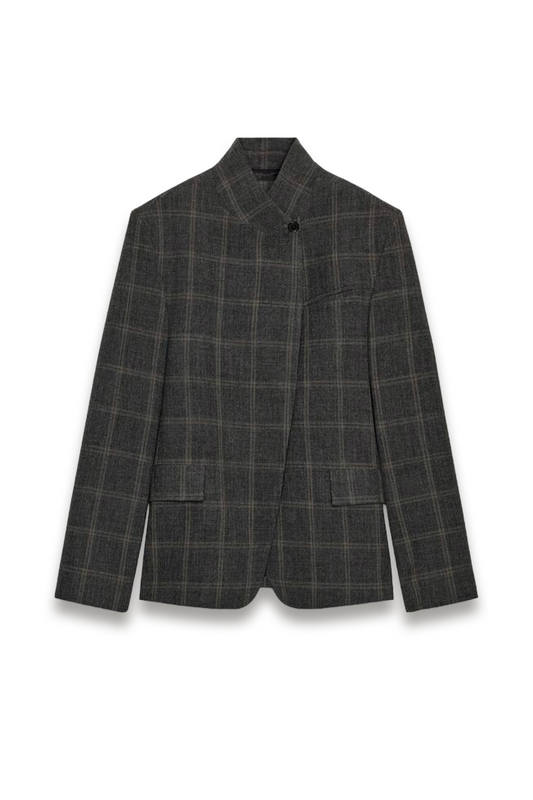 ZW Collection Limited-edition Check Blazer