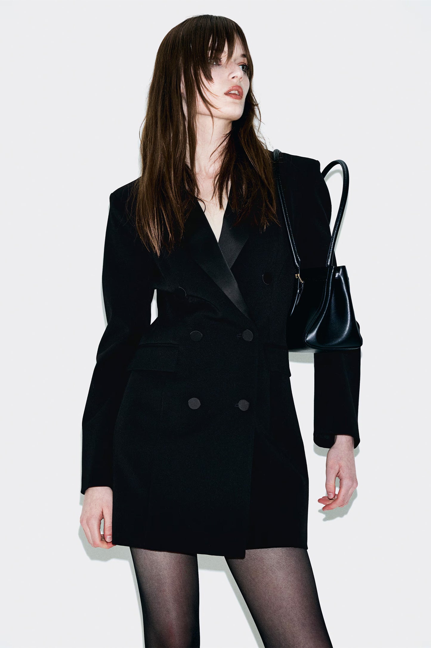 Tuxedo blazer dress