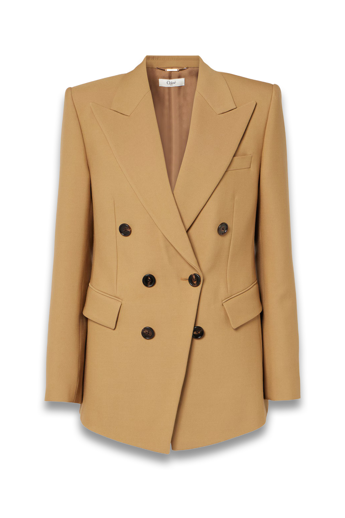 Wool grain de poudre blazer