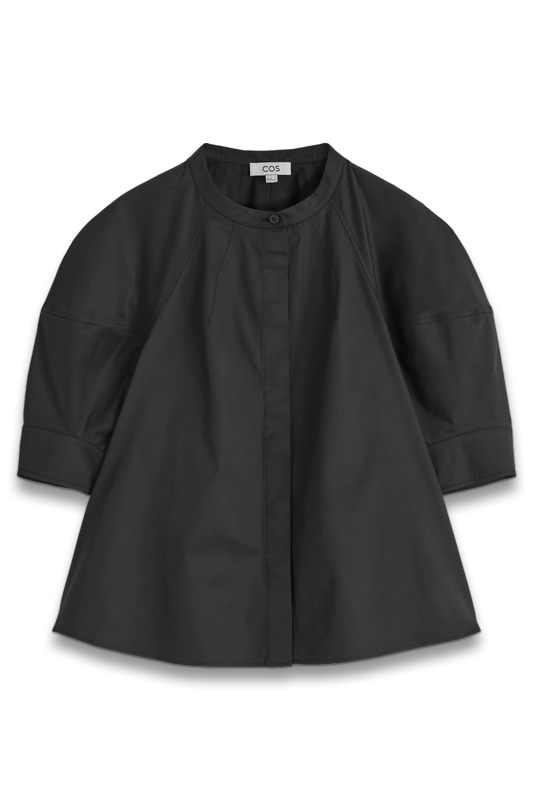 Puff-Sleeve Blouse