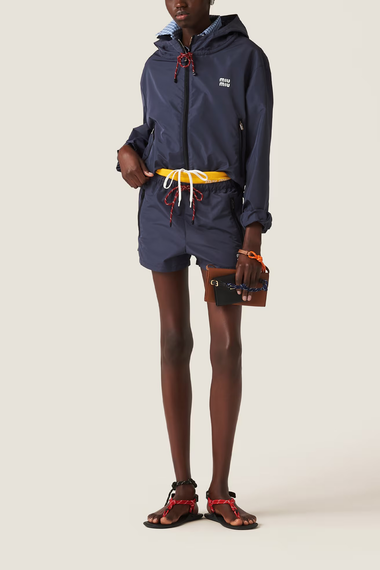 Technical Fabric Blouson Jacket