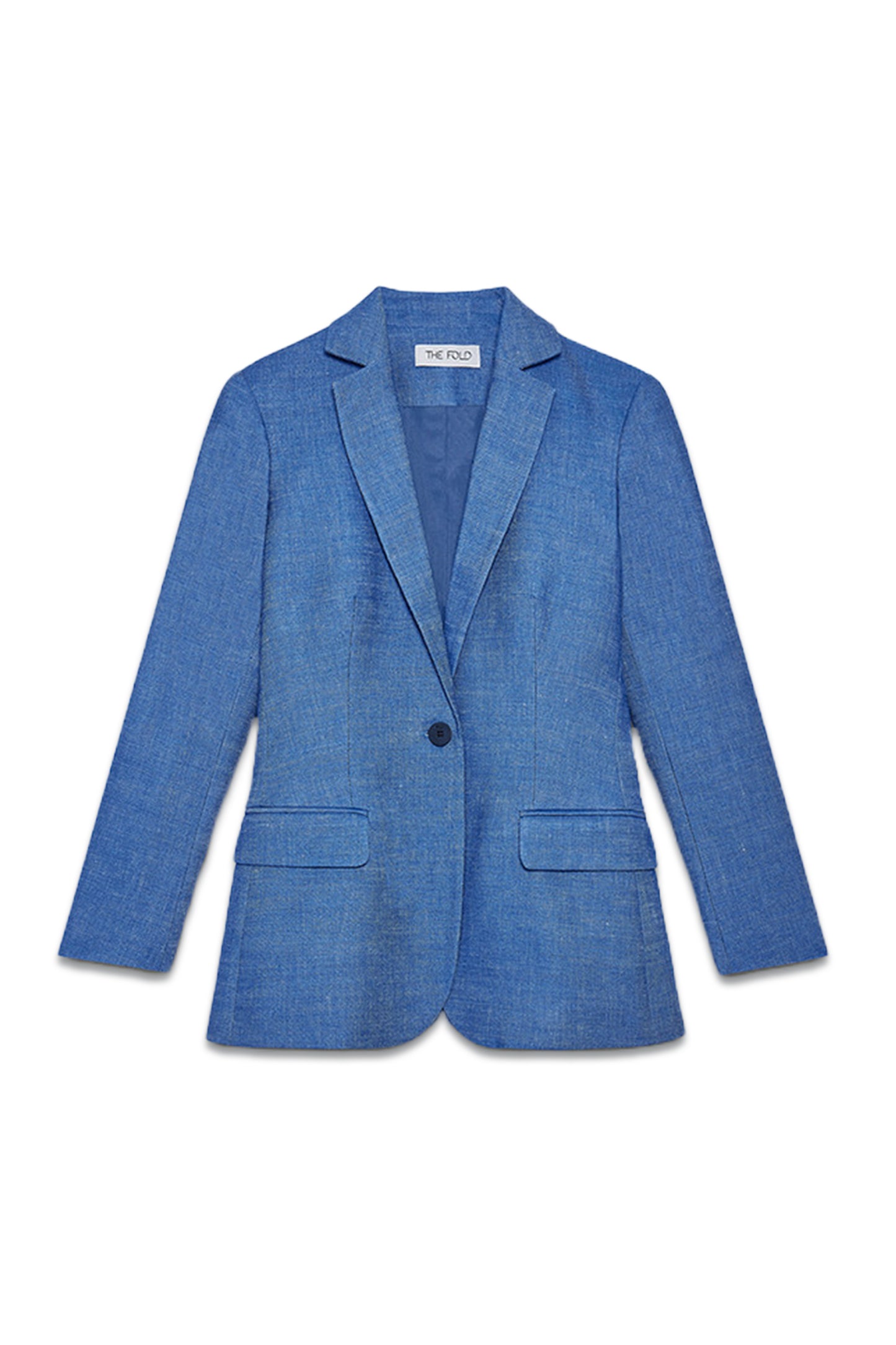 Charlcombe Jacket Indigo Blue Linen