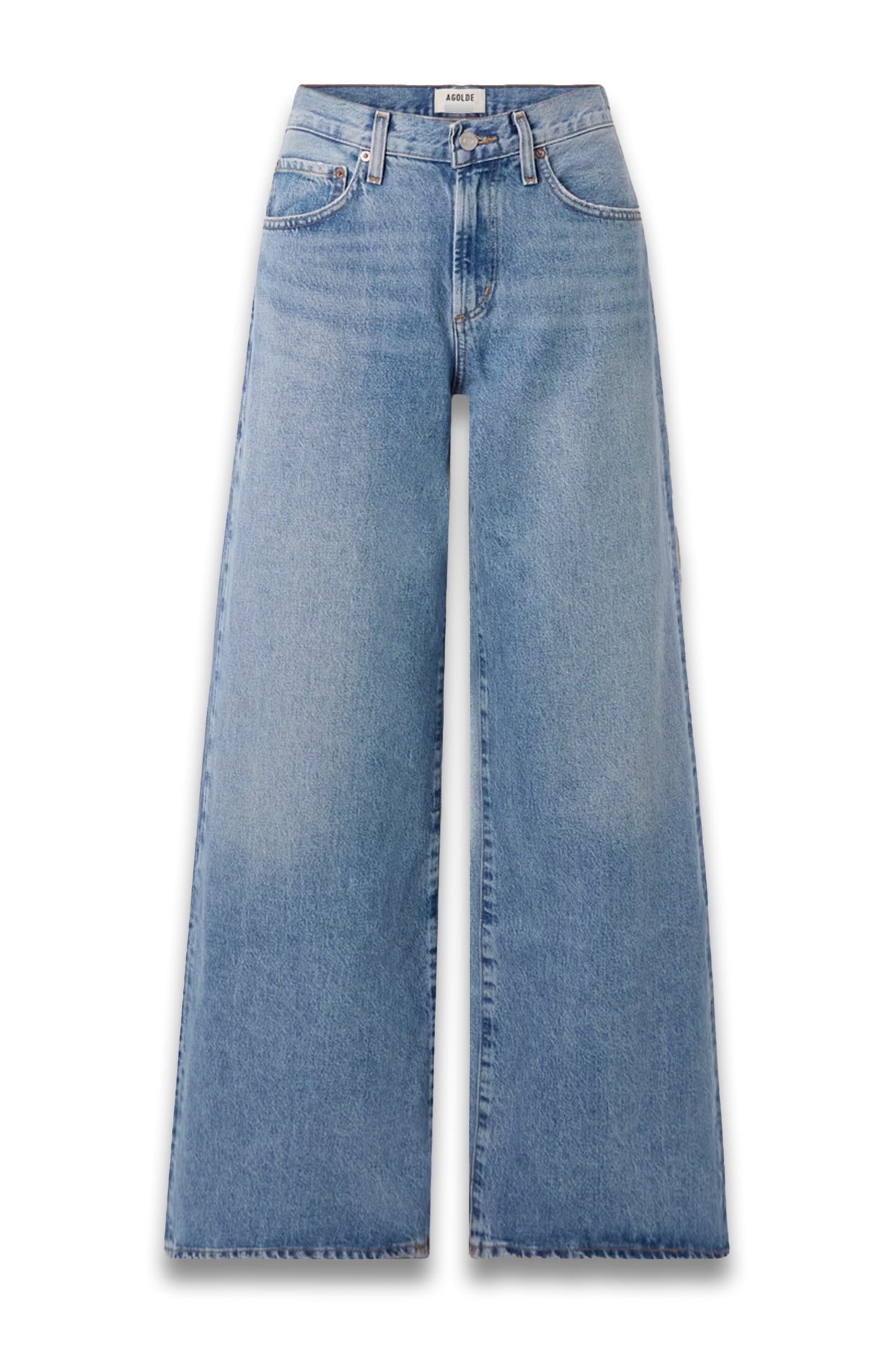 Clara Baggy Wide-leg Organic Jeans