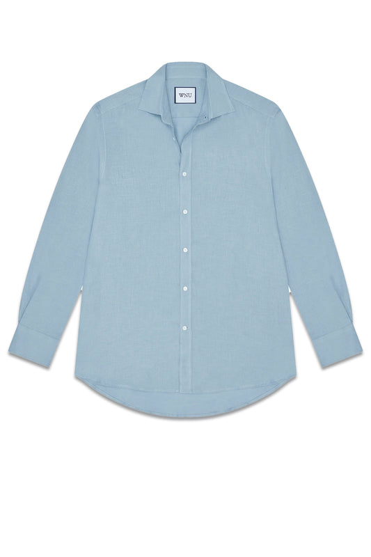 The Boyfriend Shirt storm blue