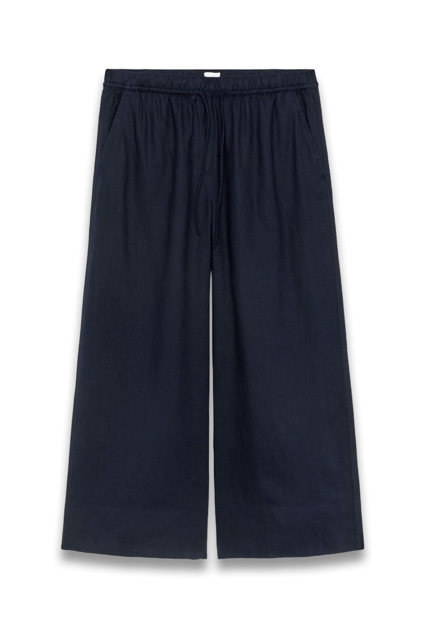Cropped Linen Trousers