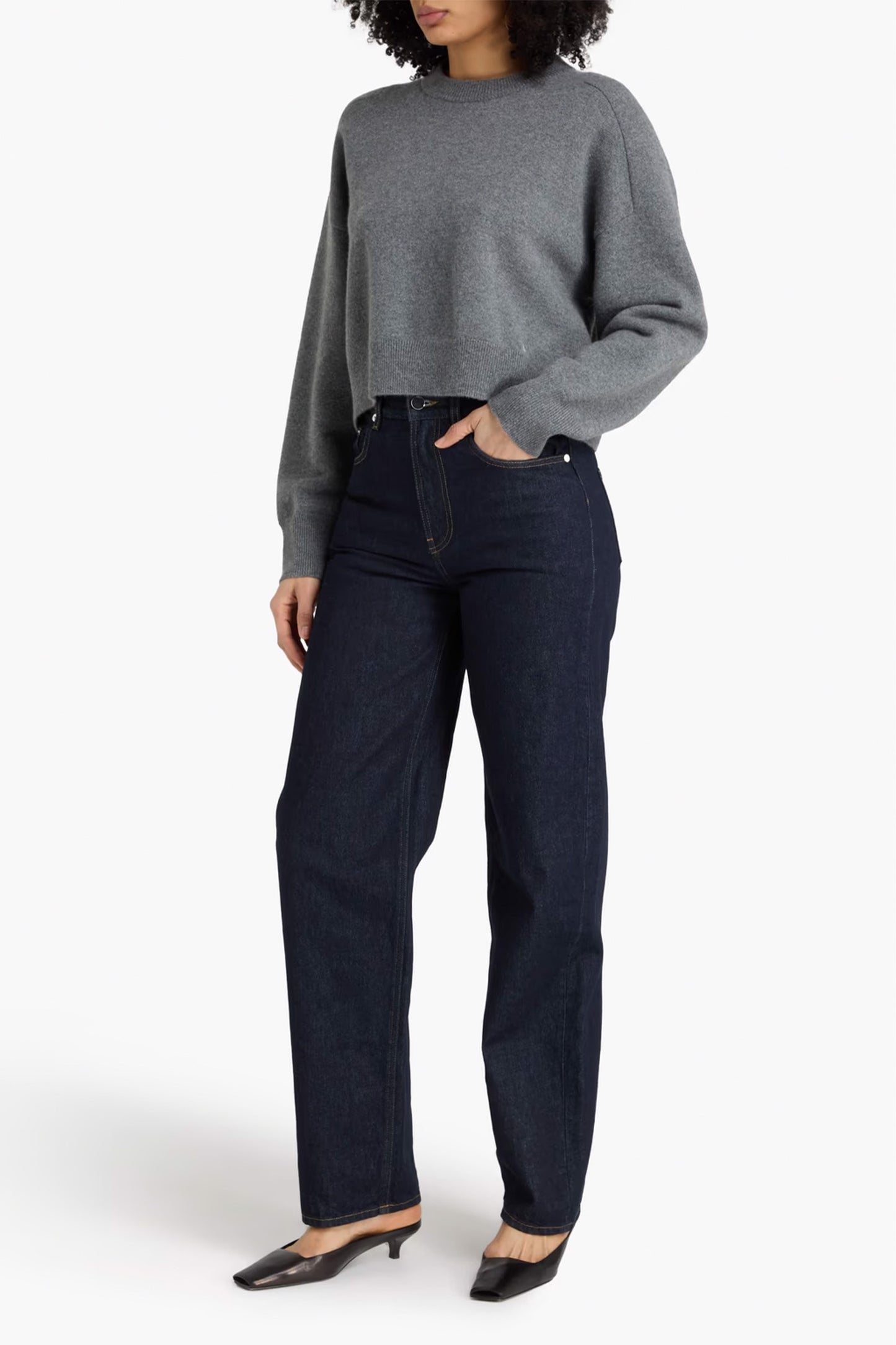 Samur High-rise Straight-leg Jeans