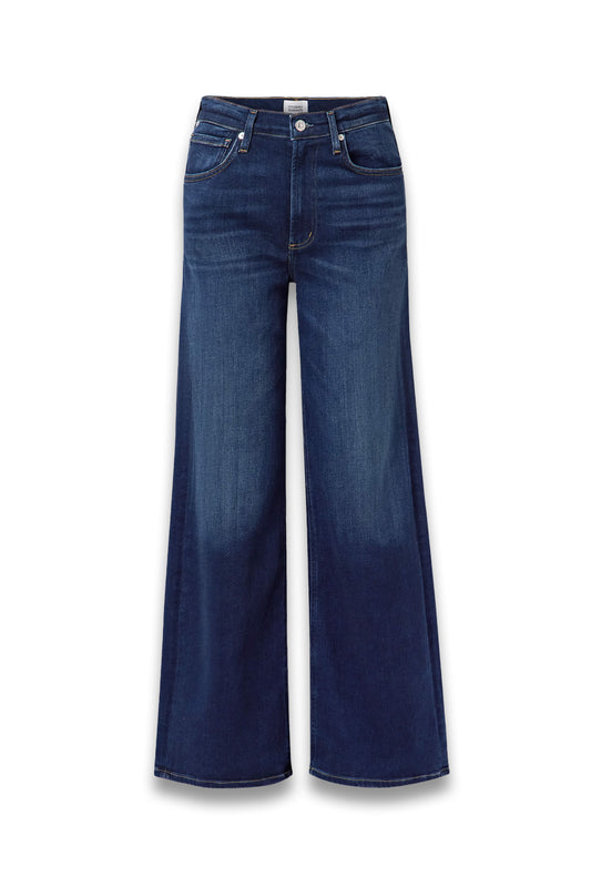 Lyra Long mid-rise wide-leg jeans
