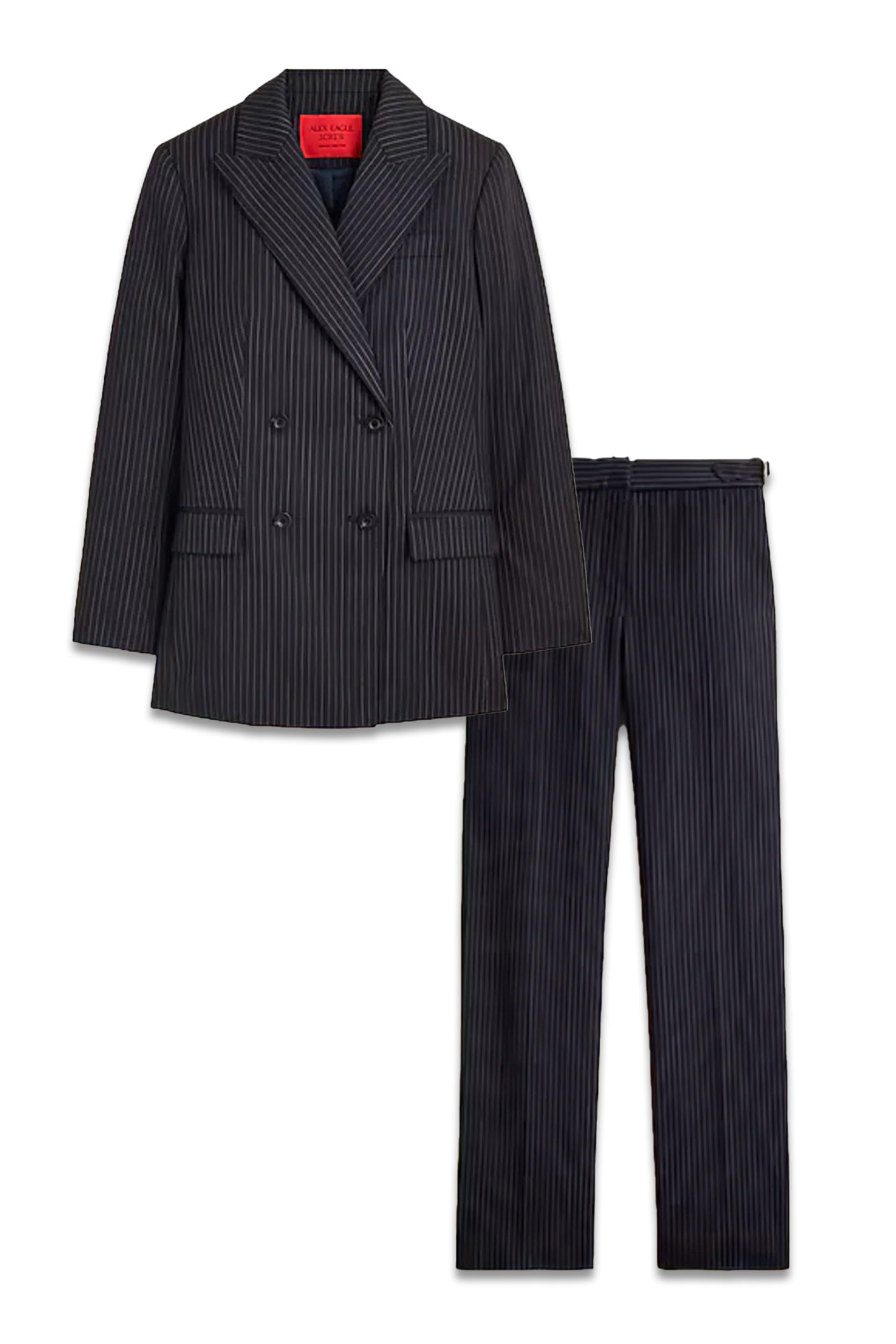Alex Eagle X J.Crew Relaxed Pinstriped Wool Suit
