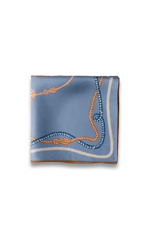 Printed Silk Twill Scarf