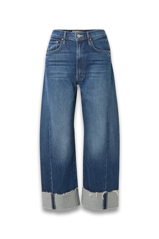 The Half-Pipe Ankle Cuff Fray high-rise wide-leg jeans