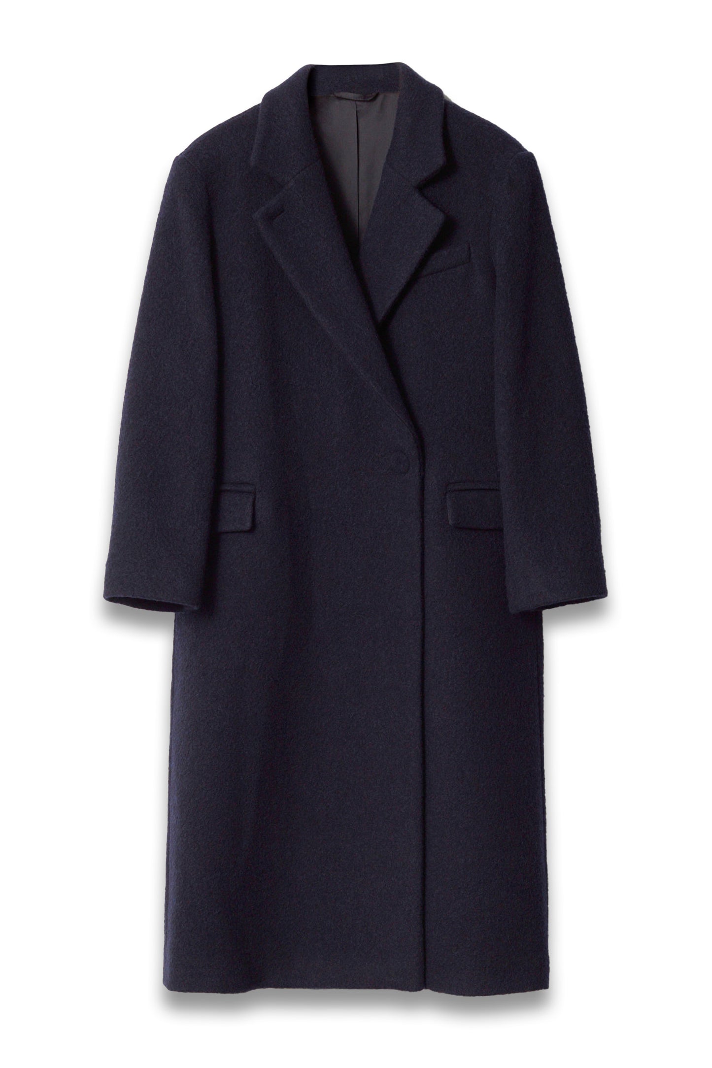 Double-Breasted Wool Coat