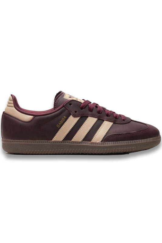 Samba OG "Maroon/Crystal Sand/Gold Metallic" sneakers