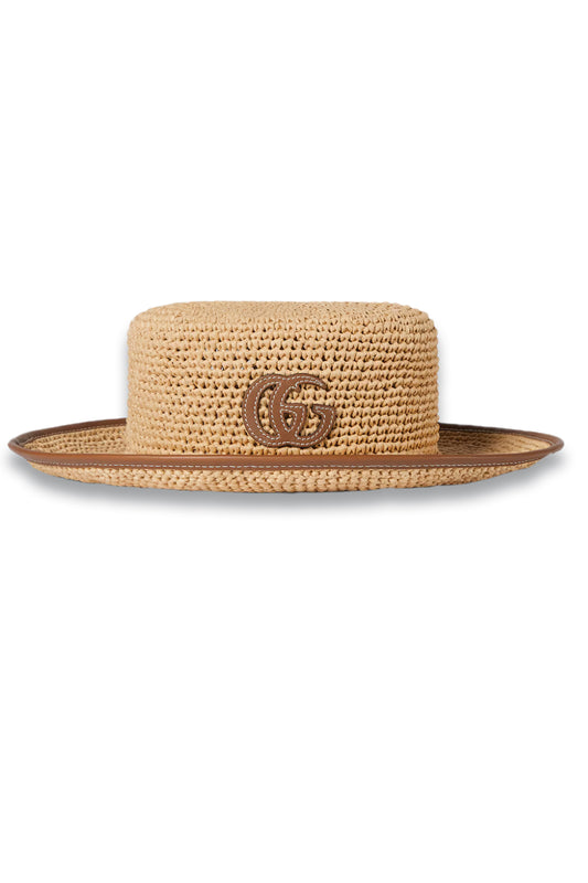 Straw Boater Hat