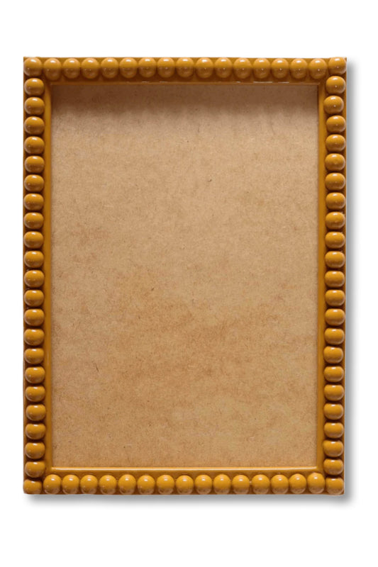 Mustard Bobbin Picture Frame