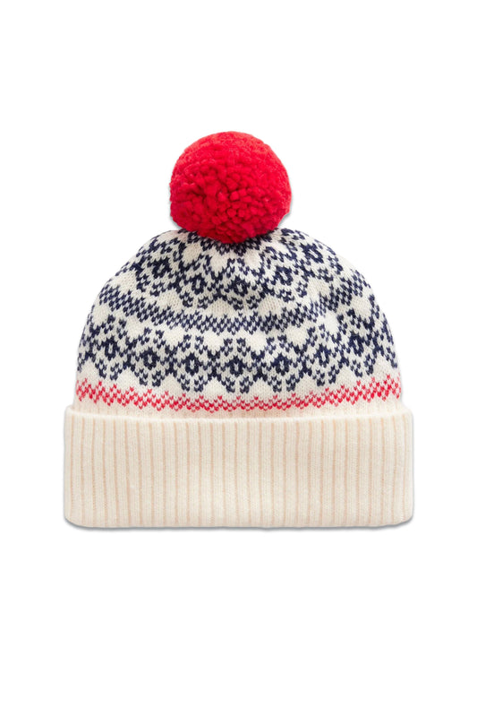 Fair Isle Wool Hat