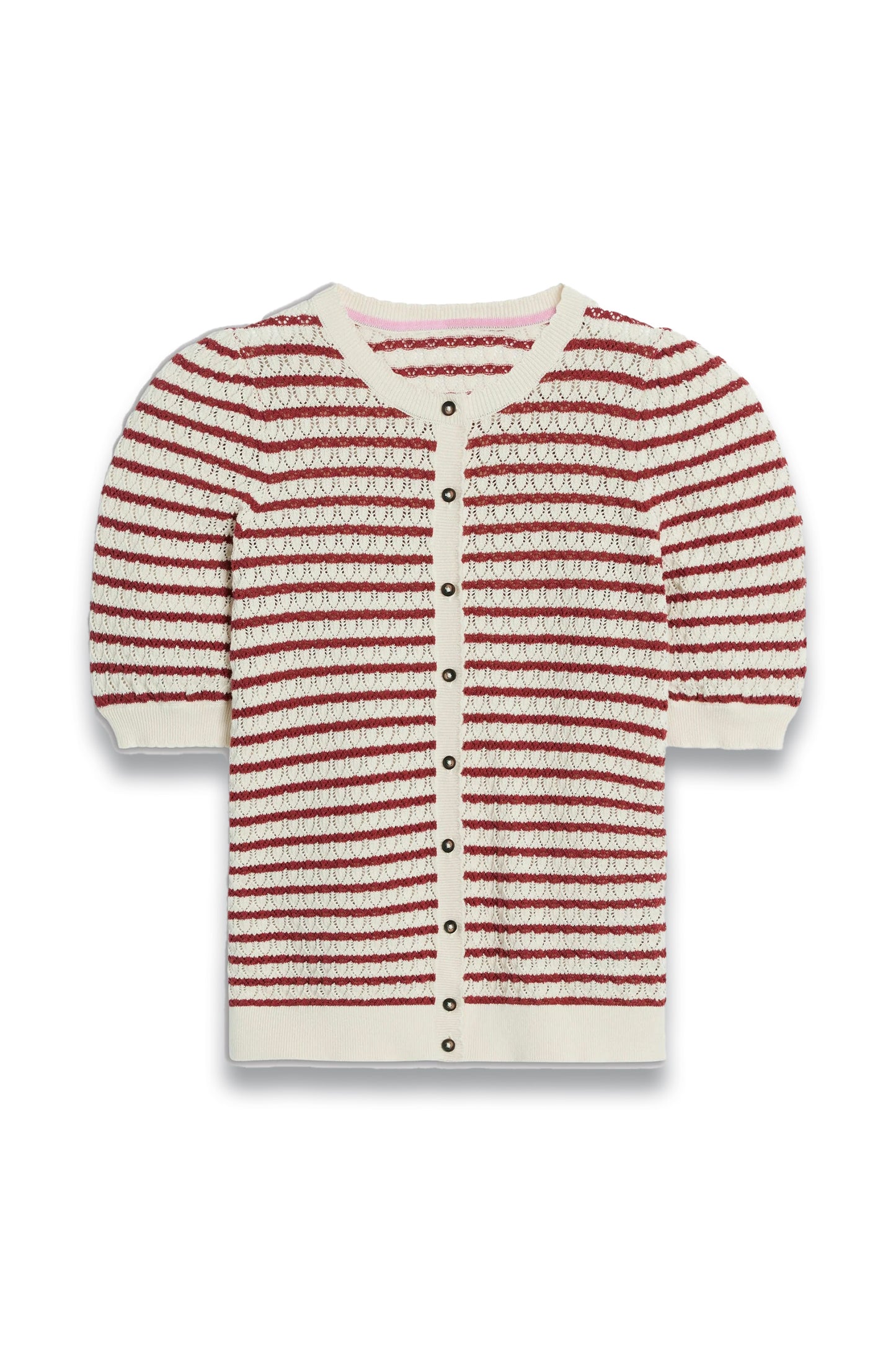 Dot Pointelle Cardigan