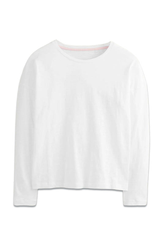 Cotton Dropped Shoulder Top