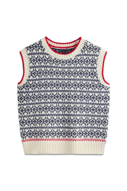 Chunky Fair Isle Tank