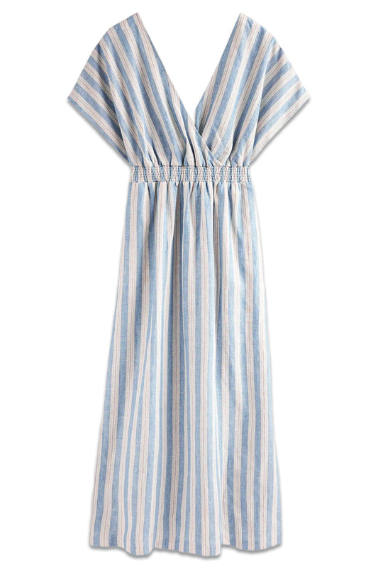 Linen Kaftan Maxi Dress